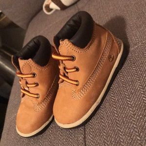 Slightly Worn Timberlands